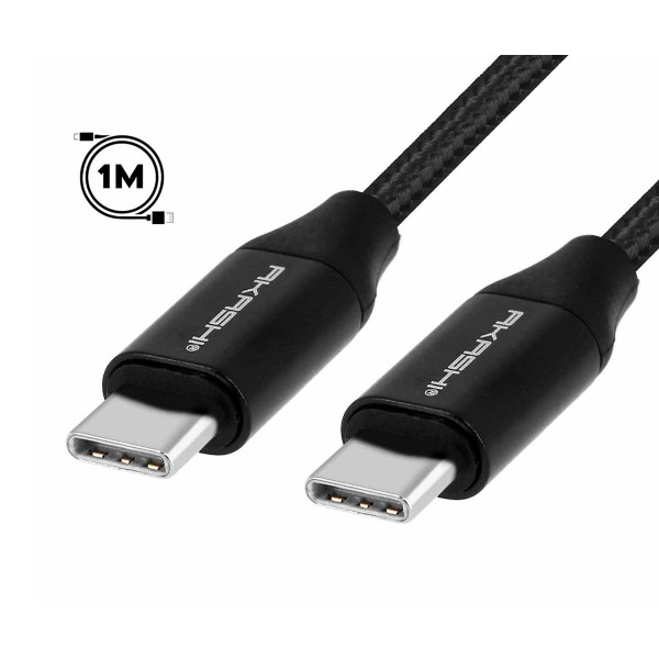 Akashi cable altcabltctcblk cargador y datos usb tipo c a usb tipo c