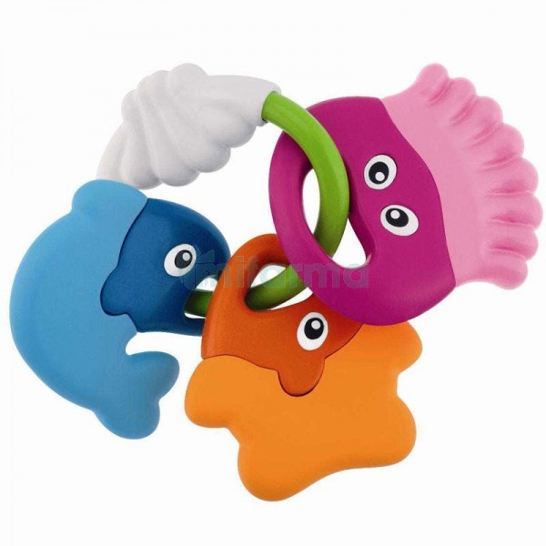 Chicco Peces Sonajeros Mordedores 3M