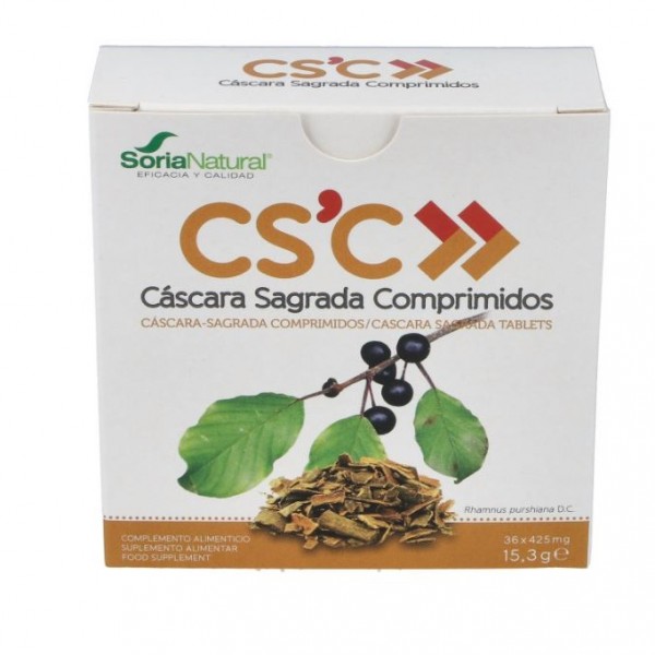 Cascara Sagrada 36 Comps Soria Natural R09425