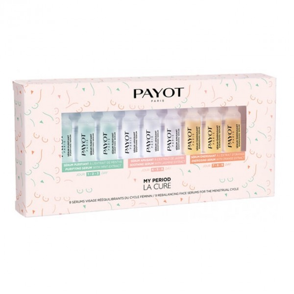 Payot paris my period la cure tonicos faciales 9 ampollas 1.5ml